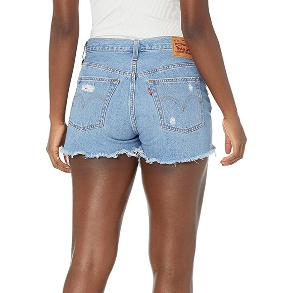 501 Levi Denim Shorts - Picture 2 of 2